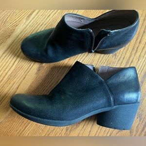 Dansko ankle boot with 2” heal size 39 (8.5 US)
